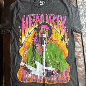 Hendrix Graphic Tee - Black